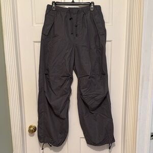 H&M Dark Gray Cargo Pants for Men